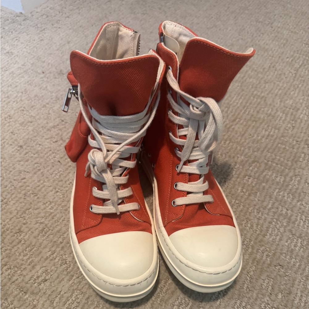Rick Owens DRKSHDW Cargo high top sneakers